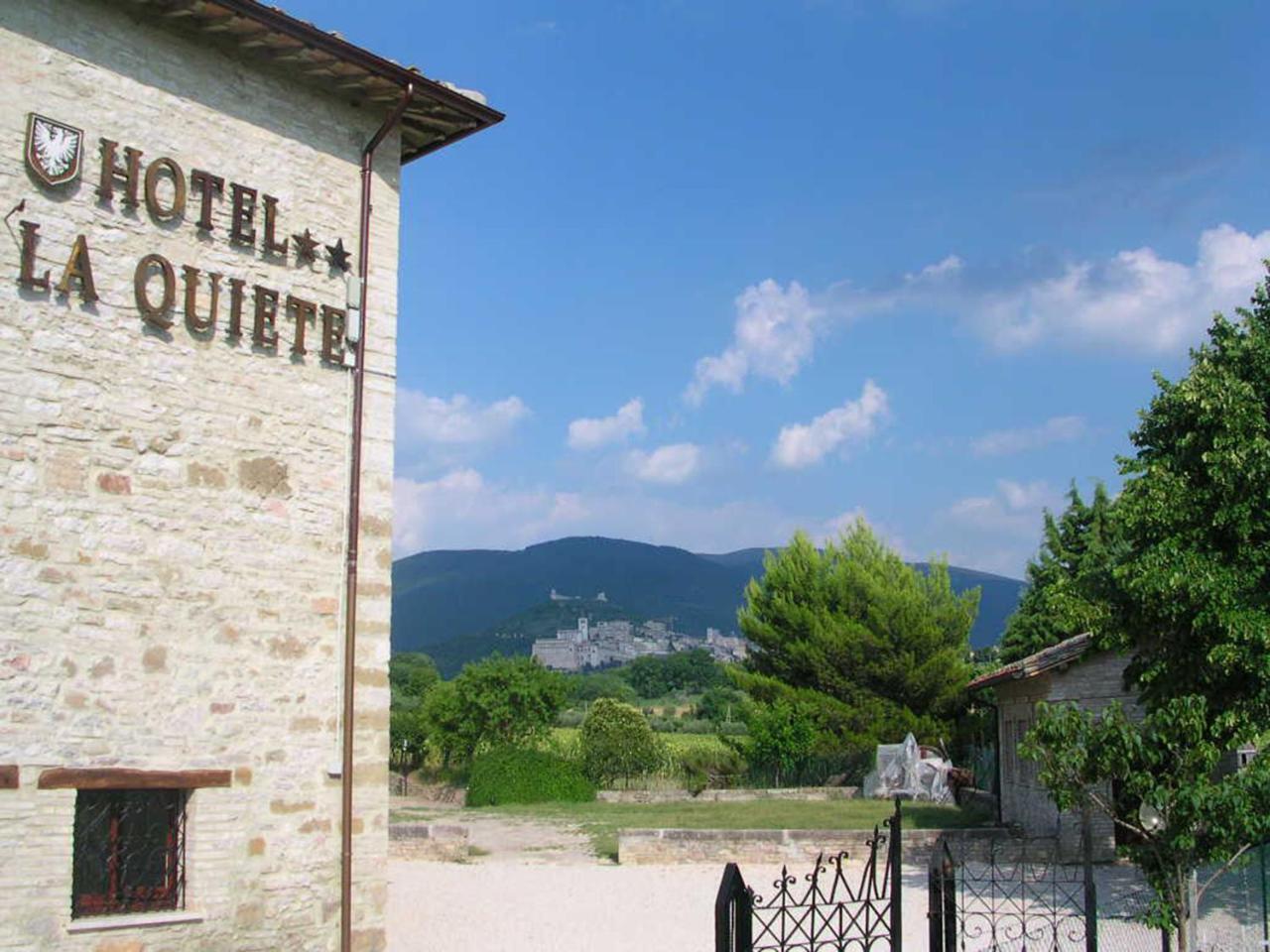 Hotel La Quiete Assisi Ngoại thất bức ảnh